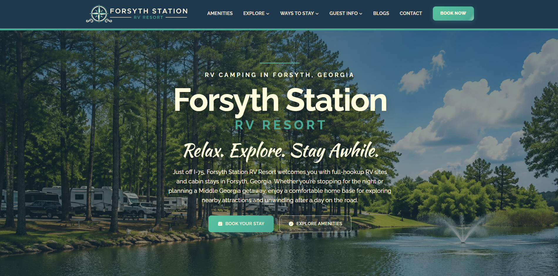 Forsyth Station RV Resort screenshot
